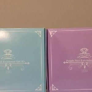 2 Makartt Poly Nail Extension Kits - New kits - Does not Incl UV lamp